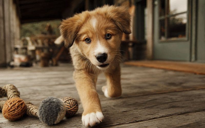 Lo sviluppo della fiducia è fondamentale nei cuccioli, insieme a un pensiero calmo e a un’esposizione adeguata — non all’esaurimento.